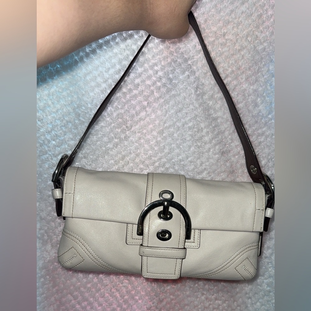 White leather soho SOLD 🚨🚨
